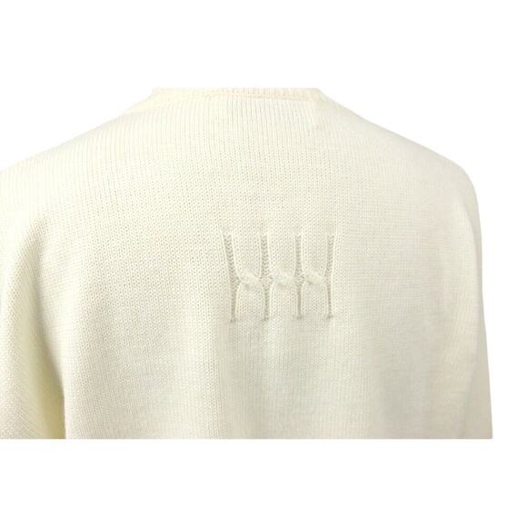 VTG 80s 90s Marisa Christina Sweater Embroidered Heavily Beaded XL Tunic - Picture 7 of 7